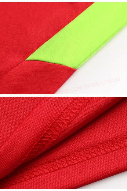 Training Suits Men Stripe Printed Sweatshirt Sports Set Gym Quick Dry Running Jackets Sportswear Bodybuilding Tracksuit