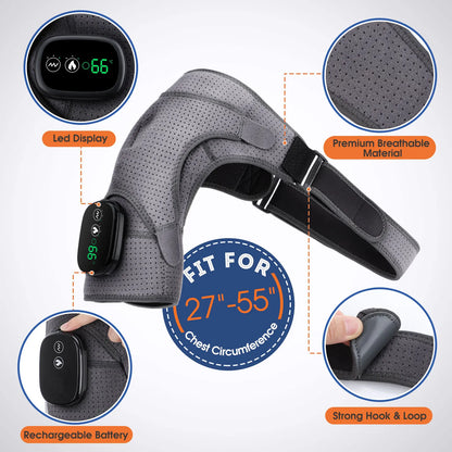 Electric Heated Shoulder Massager