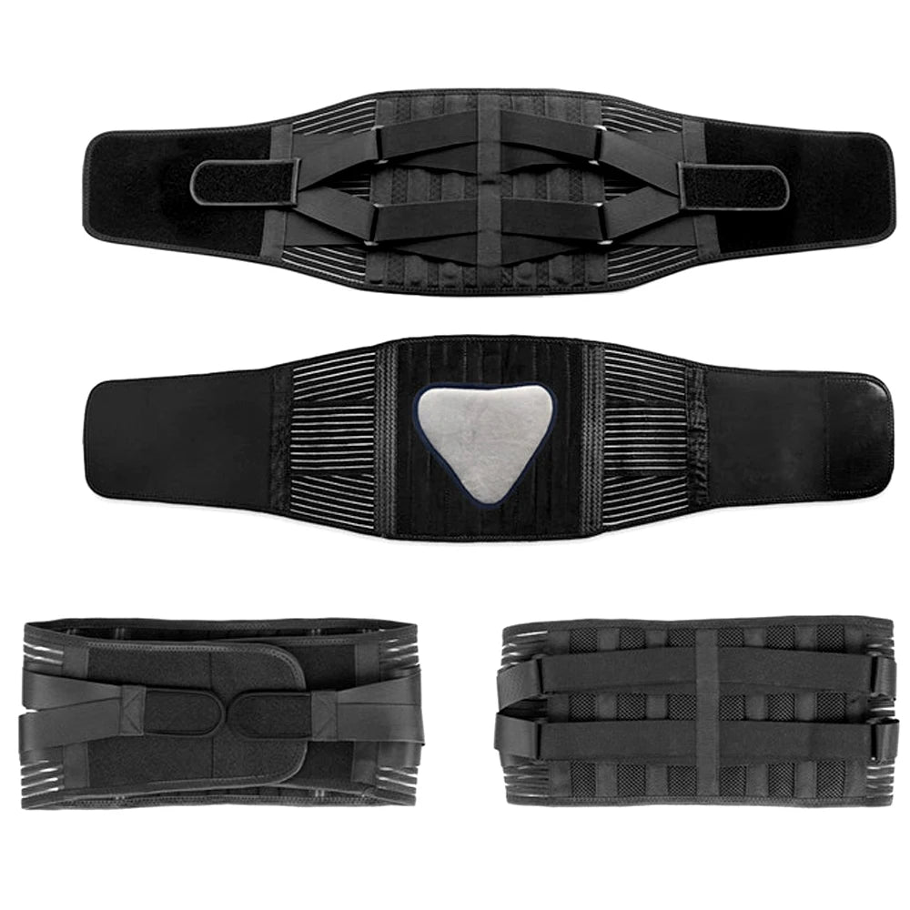 Back Support Belt with Lumbar Pad for Pain Relief