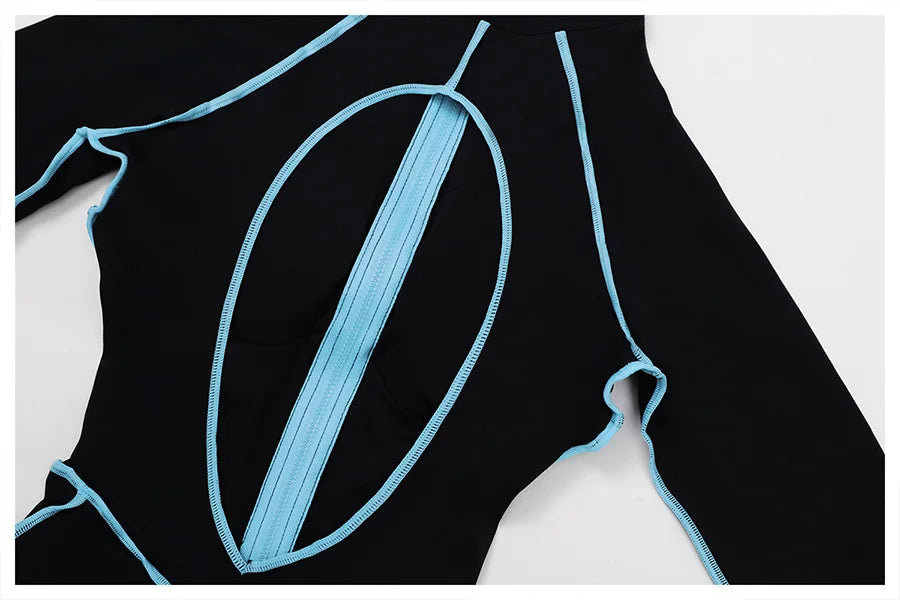 Women Bodysuit Yoga Set One-Piece Jumpsuit Gym Sports Push Up Dance Running Beautiful back tight-fitting fitness Workout Clothes