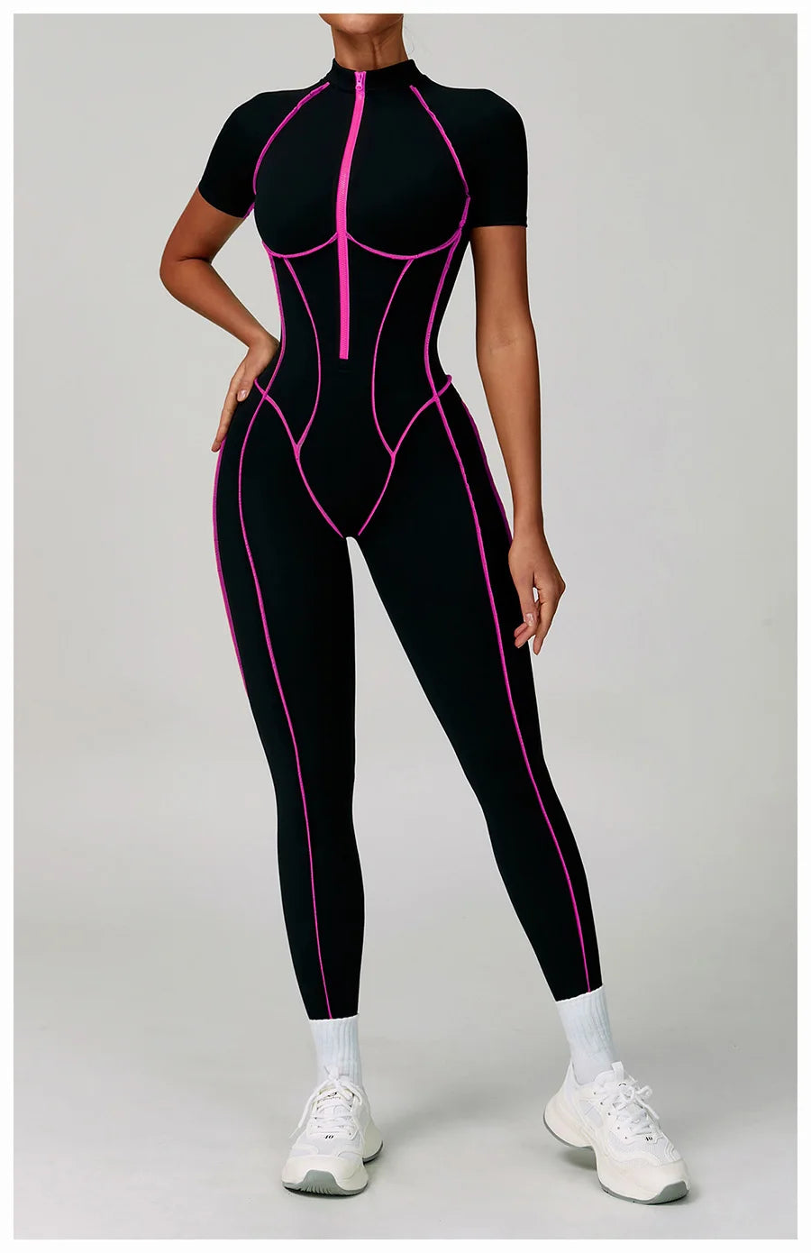 Women Bodysuit Yoga Set One-Piece Jumpsuit Gym Sports Push Up Dance Running Beautiful back tight-fitting fitness Workout Clothes