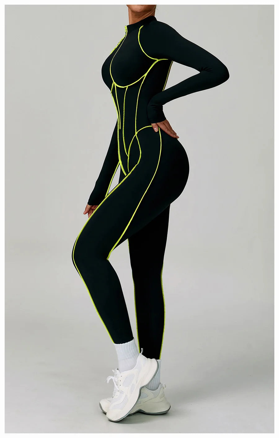 Women Bodysuit Yoga Set One-Piece Jumpsuit Gym Sports Push Up Dance Running Beautiful back tight-fitting fitness Workout Clothes