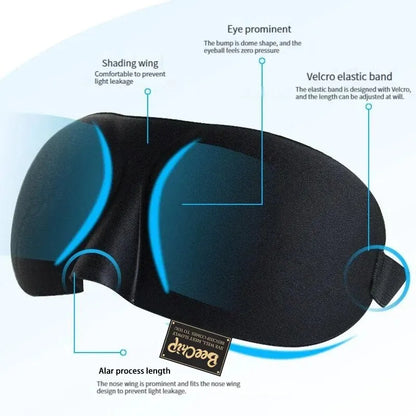 3D Sleep Mask Blindfold Sleeping Aid