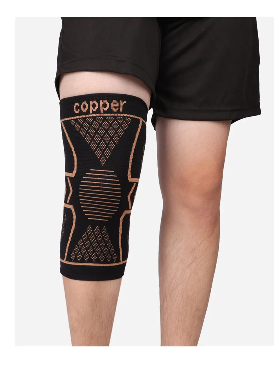 Copper Knee Support Sleeve for Joint Pain Relief & Sports