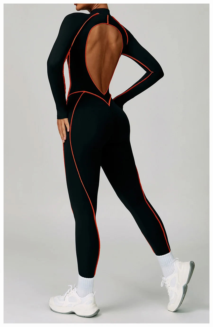 Women Bodysuit Yoga Set One-Piece Jumpsuit Gym Sports Push Up Dance Running Beautiful back tight-fitting fitness Workout Clothes