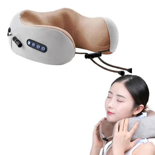 U-Shaped Neck Massager Pillow