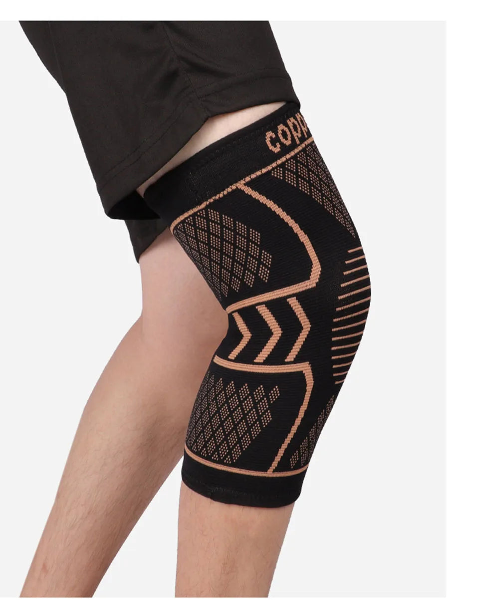 Copper Knee Support Sleeve for Joint Pain Relief & Sports